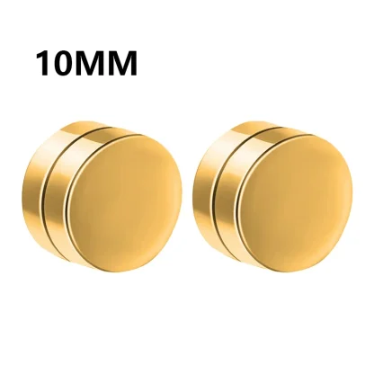 1Pair Fashion Magnetic Clip Ear Stud Non Piercing Earrings Fake Earrings Gift for Men Women Jewelry - Afbeelding 17