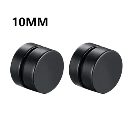 1Pair Fashion Magnetic Clip Ear Stud Non Piercing Earrings Fake Earrings Gift for Men Women Jewelry - Afbeelding 21