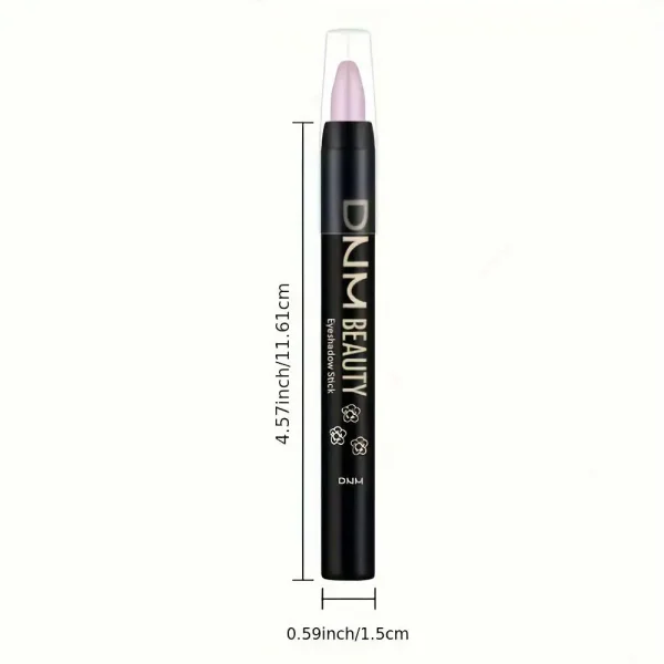 8-delige Set Metallic Oogschaduwsticks – Champagne Glitter & Highlighter – Waterproof en Langhoudende Oogmake-up – Bruin, Koraal, Blauw, Groen - Image 3