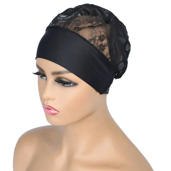 Pruik Cap voor Hoofdbandpruik – 1 Stuk – Voor Randen | Pruiknet | Weefcaps | Hoofdband | Pruiken Maken met Verstelbare Band - Image 7