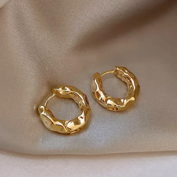 Nieuw en Populair – Trendy 925 Sterling Zilveren Ronde Oorbellen – Echte Zilveren Hoepeloorbellen - Image 2