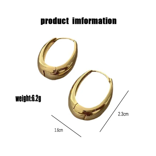 Uworld Hypoallergene Stijlvolle Vintage Ronde Oorknopjes – Premium 18K Goud Verguld Roestvrij Staal - Image 3