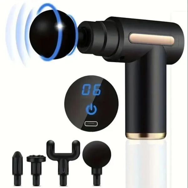 Mini Spiermassageapparaat – Draagbare Diepe Percussie Handmassage voor Rug, Nek, Benen en Lichaam - Image 9