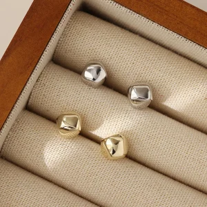 Zilveren Oorknopjes  – Sierlijke Stijl | Eenvoudige en Modieuze Sieradenaccessoires