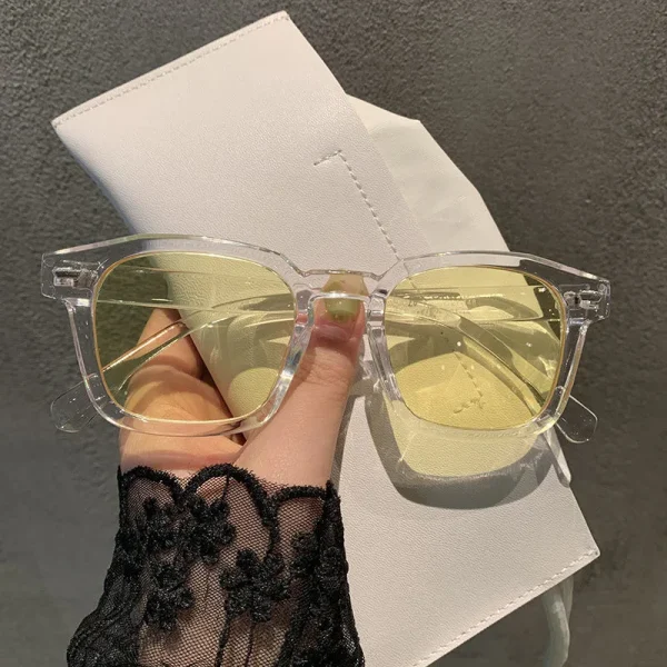 Nieuwe Unisex Rechthoekige Vintage Zonnebril  – Modieus Retro Cat Eye Casual Goggles met UV400 Bescherming - Image 9