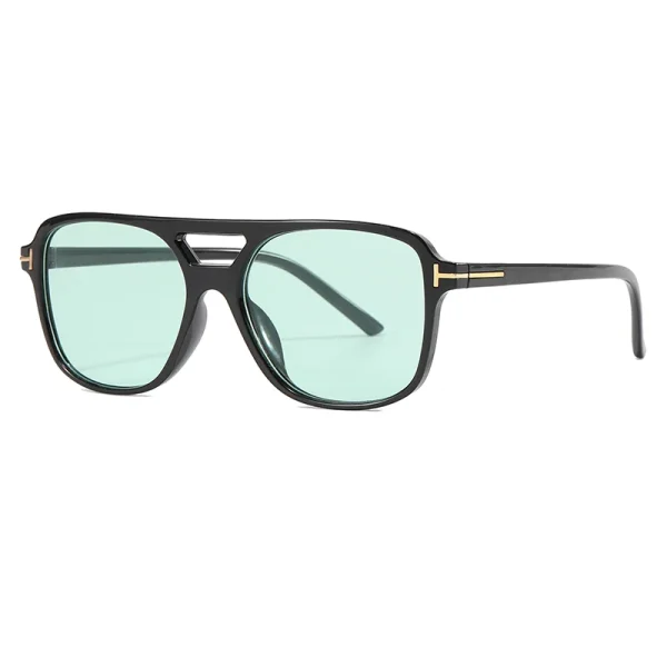 9 stuks / 4 stuks Dubbele Brug Zonnebril – Oversized Goggles in Snoepkleuren voor Dames – Klassieke Mode Ovale Pilotenstijl Zonnebril met UV400 Bescherming (Oculos De Sol) - Image 21