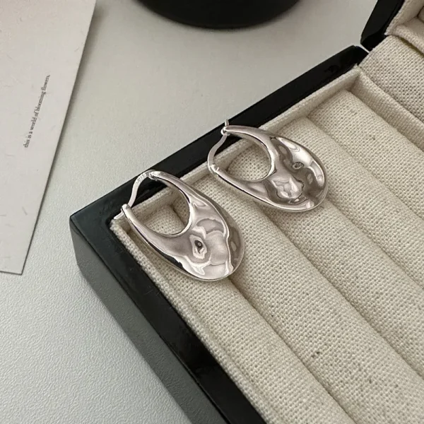 925 Sterling Zilveren Oorbellen voor Dames – Trendy, Simpel en Glanzend – Allergievriendelijk – - Image 6