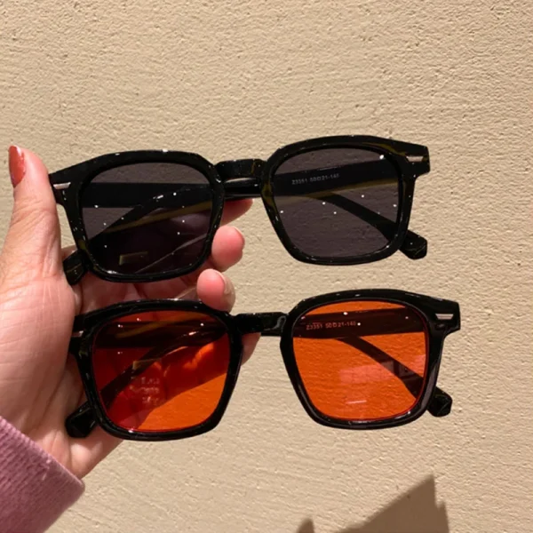 Nieuwe Unisex Rechthoekige Vintage Zonnebril  – Modieus Retro Cat Eye Casual Goggles met UV400 Bescherming - Image 6