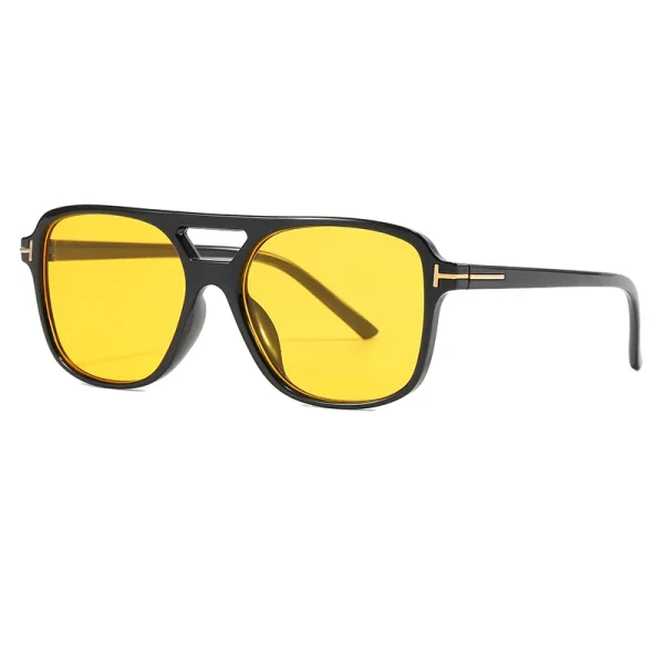 9 stuks / 4 stuks Dubbele Brug Zonnebril – Oversized Goggles in Snoepkleuren voor Dames – Klassieke Mode Ovale Pilotenstijl Zonnebril met UV400 Bescherming (Oculos De Sol) - Image 17