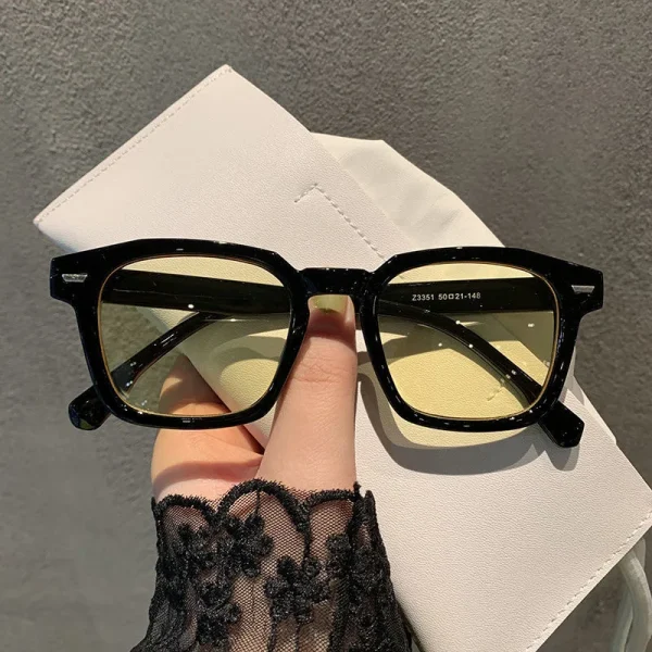 Nieuwe Unisex Rechthoekige Vintage Zonnebril  – Modieus Retro Cat Eye Casual Goggles met UV400 Bescherming - Image 4