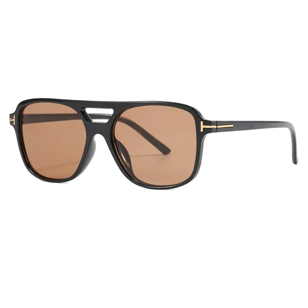 9 stuks / 4 stuks Dubbele Brug Zonnebril – Oversized Goggles in Snoepkleuren voor Dames – Klassieke Mode Ovale Pilotenstijl Zonnebril met UV400 Bescherming (Oculos De Sol) - Image 20