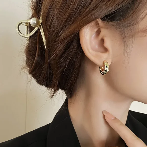 Nieuw en Populair – Trendy 925 Sterling Zilveren Ronde Oorbellen – Echte Zilveren Hoepeloorbellen - Image 6