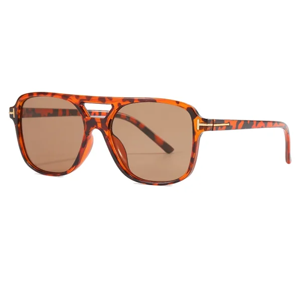 9 stuks / 4 stuks Dubbele Brug Zonnebril – Oversized Goggles in Snoepkleuren voor Dames – Klassieke Mode Ovale Pilotenstijl Zonnebril met UV400 Bescherming (Oculos De Sol) - Image 7
