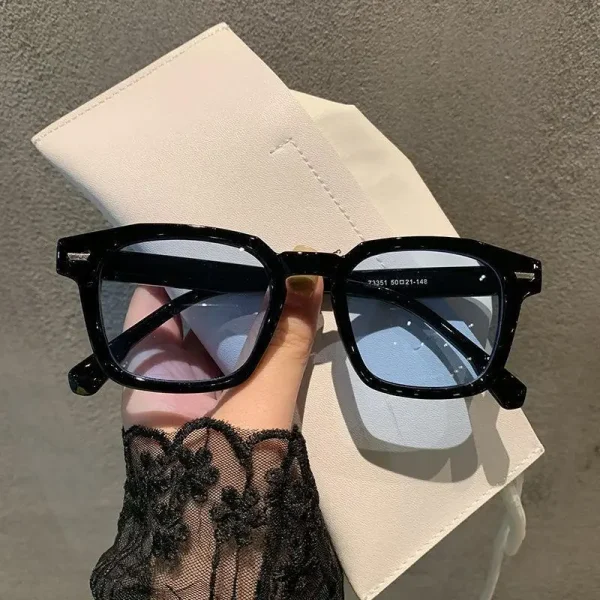 Nieuwe Unisex Rechthoekige Vintage Zonnebril  – Modieus Retro Cat Eye Casual Goggles met UV400 Bescherming - Image 3