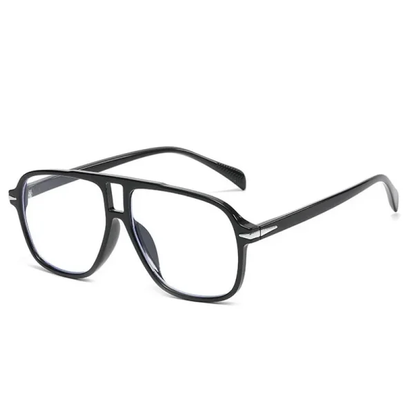 Luxe Vierkante Zonnebril voor Dames en Heren – Oversized Design – Originele Blauwe Modebril – - Image 8
